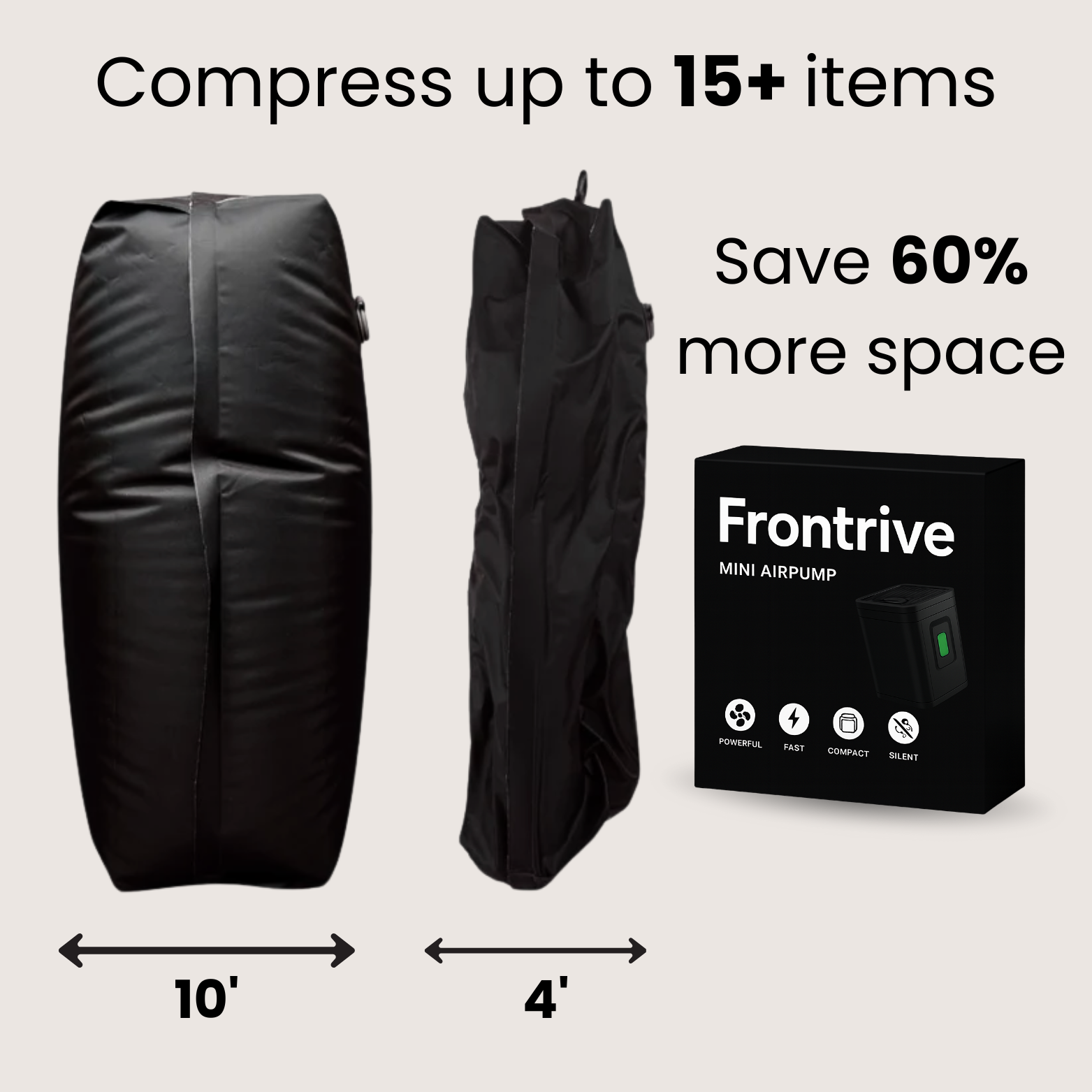 Frontrive™ - Vacuum bag, Pack More, Stress Less