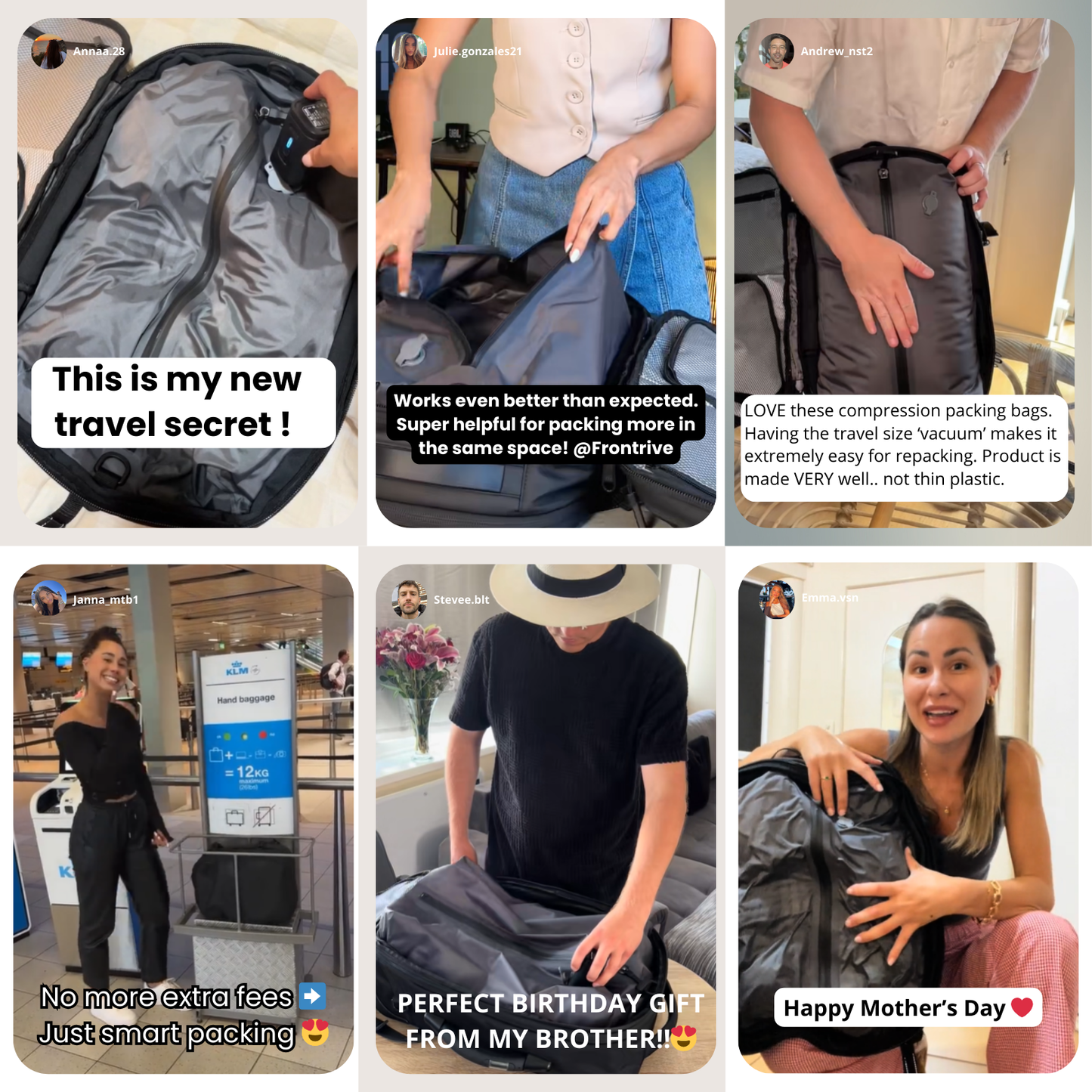 Frontrive™ - Vacuum bag, Pack More, Stress Less